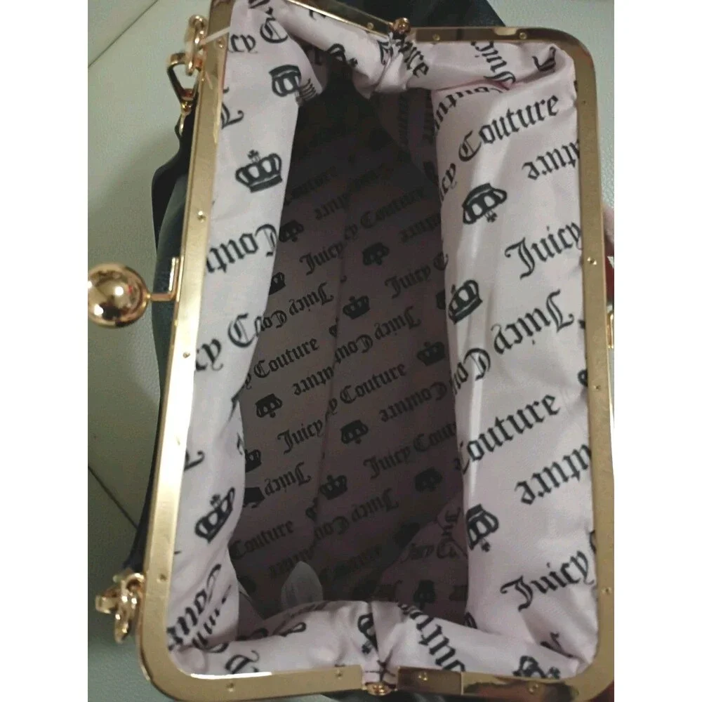 Juicy Couture Charm Haus Large Frame Kisslock Clutch